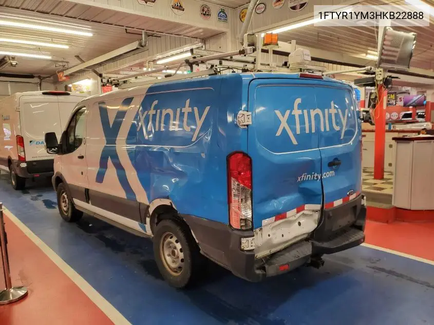 1FTYR1YM3HKB22888 2017 Ford Transit-250