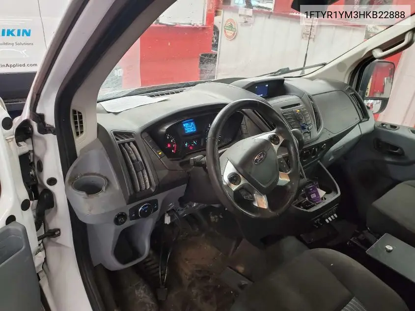 1FTYR1YM3HKB22888 2017 Ford Transit-250