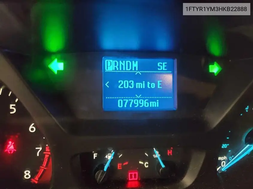1FTYR1YM3HKB22888 2017 Ford Transit-250
