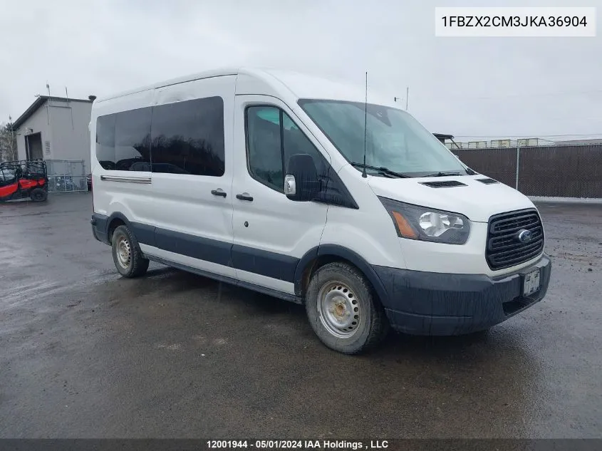 1FBZX2CM3JKA36904 2018 Ford Transit T-350