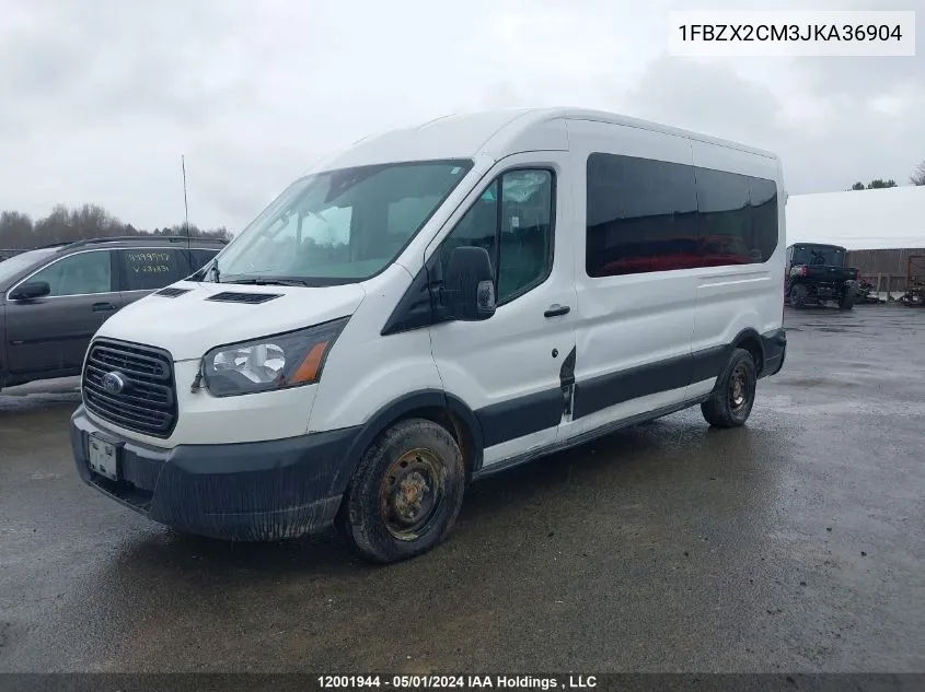 1FBZX2CM3JKA36904 2018 Ford Transit T-350