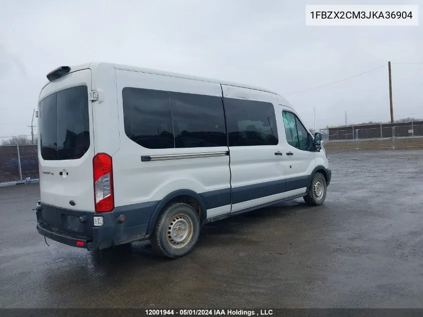 1FBZX2CM3JKA36904 2018 Ford Transit T-350