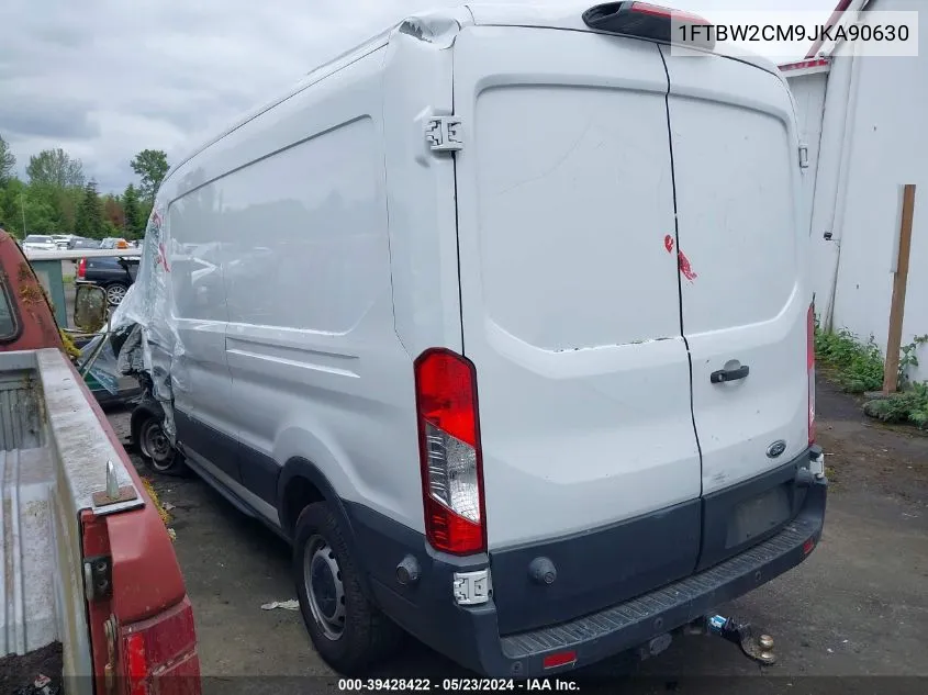 1FTBW2CM9JKA90630 2018 Ford Transit-350