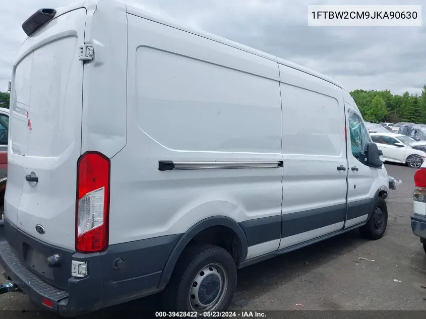 1FTBW2CM9JKA90630 2018 Ford Transit-350