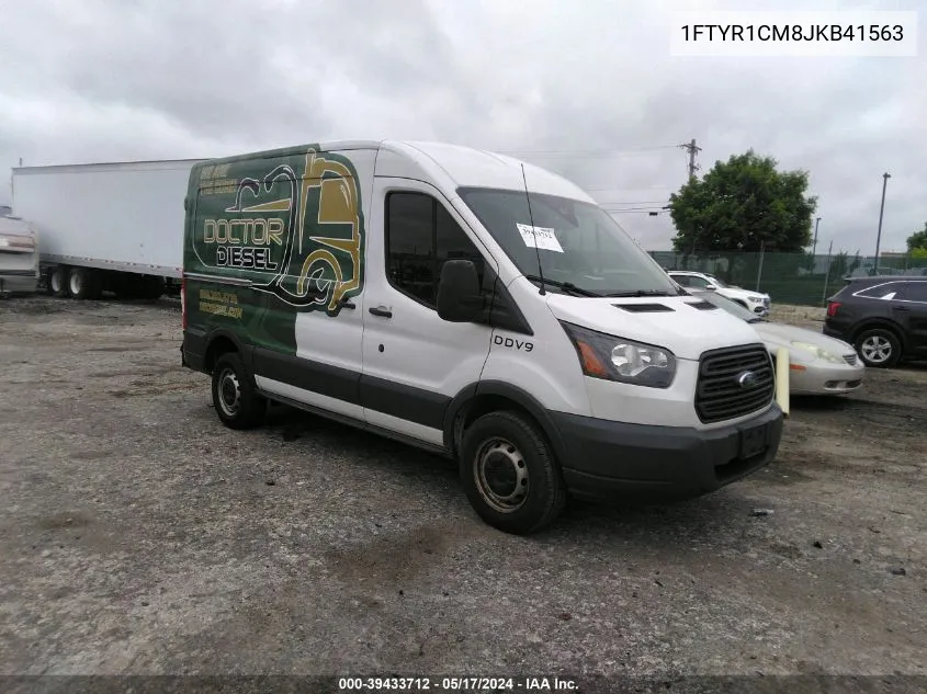 2018 Ford Transit-250 VIN: 1FTYR1CM8JKB41563 Lot: 39433712