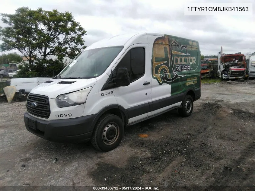 1FTYR1CM8JKB41563 2018 Ford Transit-250