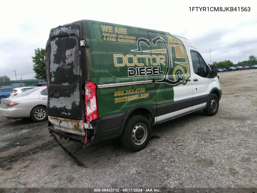 1FTYR1CM8JKB41563 2018 Ford Transit-250