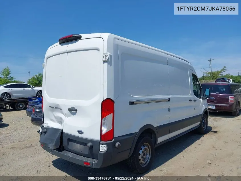 1FTYR2CM7JKA78056 2018 Ford Transit-250