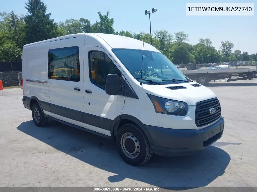 1FTBW2CM9JKA27740 2018 Ford Transit-350