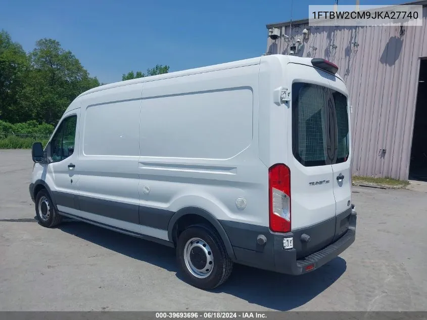 2018 Ford Transit-350 VIN: 1FTBW2CM9JKA27740 Lot: 39693696