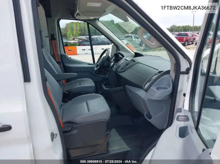 1FTBW2CM8JKA36672 2018 Ford Transit-350