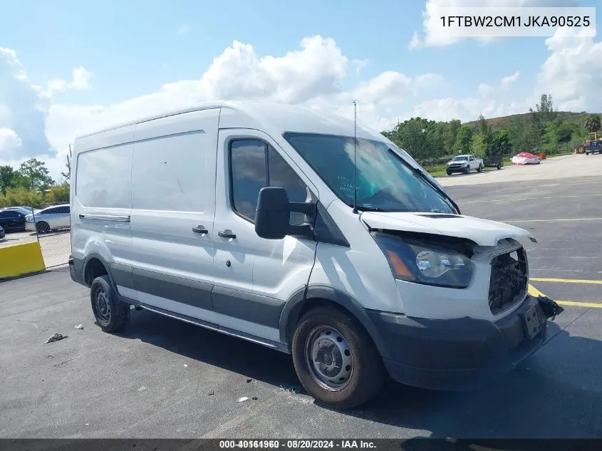 1FTBW2CM1JKA90525 2018 Ford Transit-350