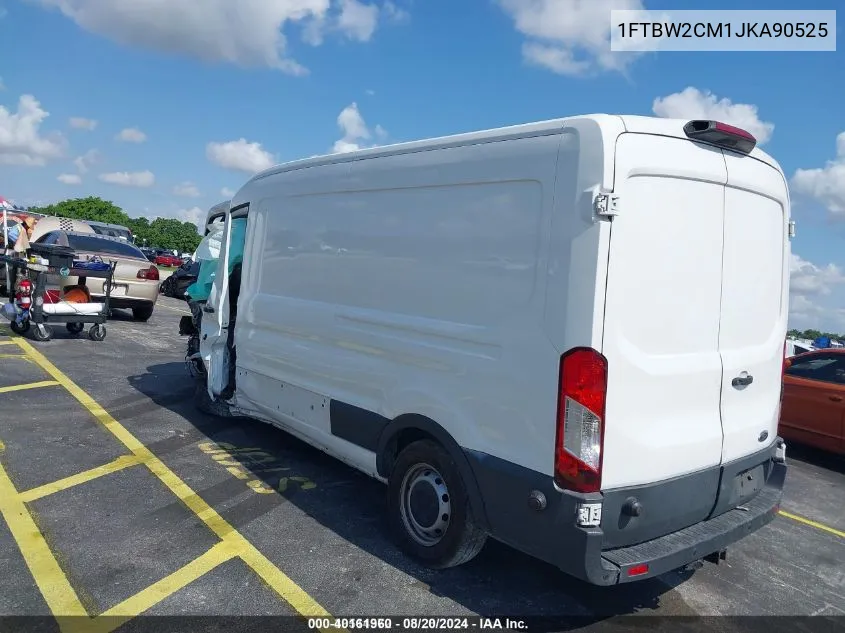 1FTBW2CM1JKA90525 2018 Ford Transit-350