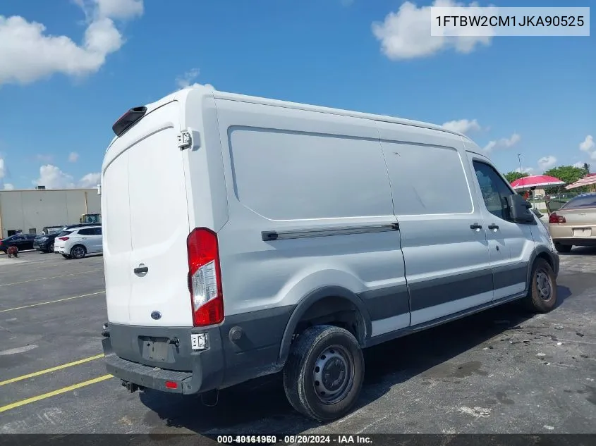 1FTBW2CM1JKA90525 2018 Ford Transit-350