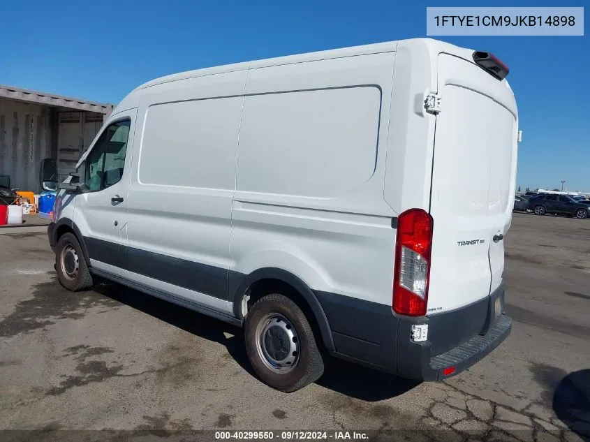 2018 Ford Transit-150 VIN: 1FTYE1CM9JKB14898 Lot: 40299550