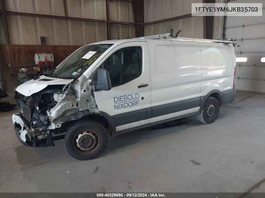 1FTYE1YM6JKB35703 2018 Ford Transit-150