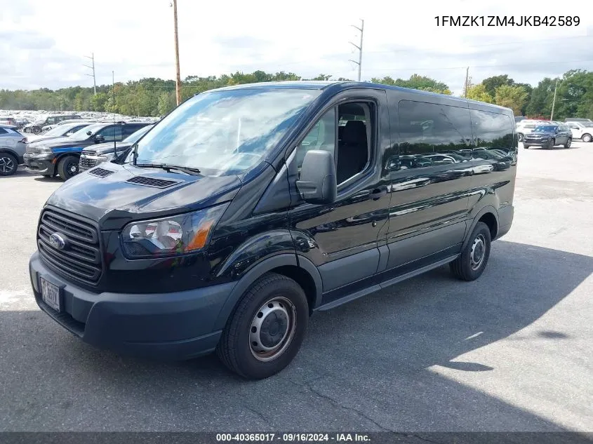 2018 Ford Transit-150 Xl VIN: 1FMZK1ZM4JKB42589 Lot: 40365017