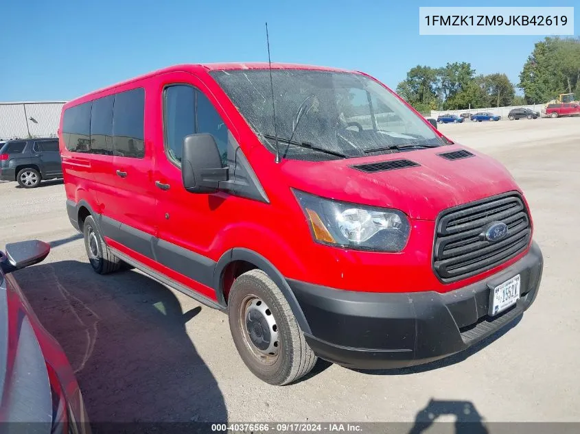 1FMZK1ZM9JKB42619 2018 Ford Transit-150 Xl