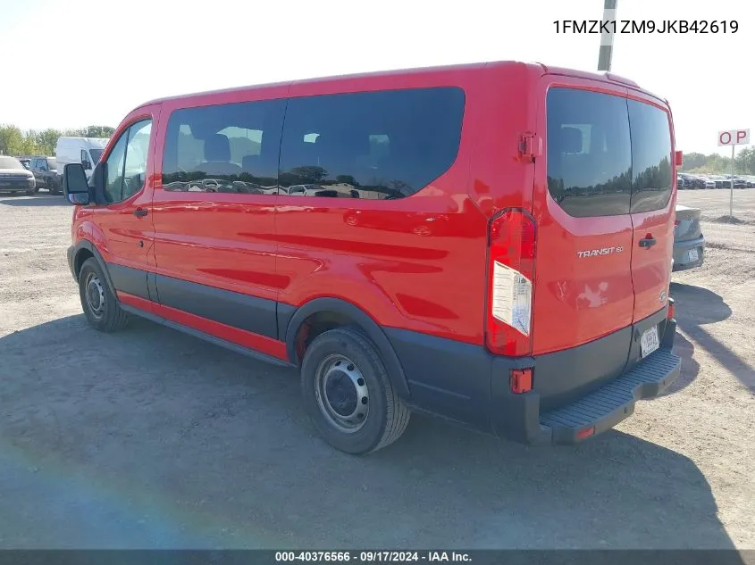 2018 Ford Transit-150 Xl VIN: 1FMZK1ZM9JKB42619 Lot: 40376566