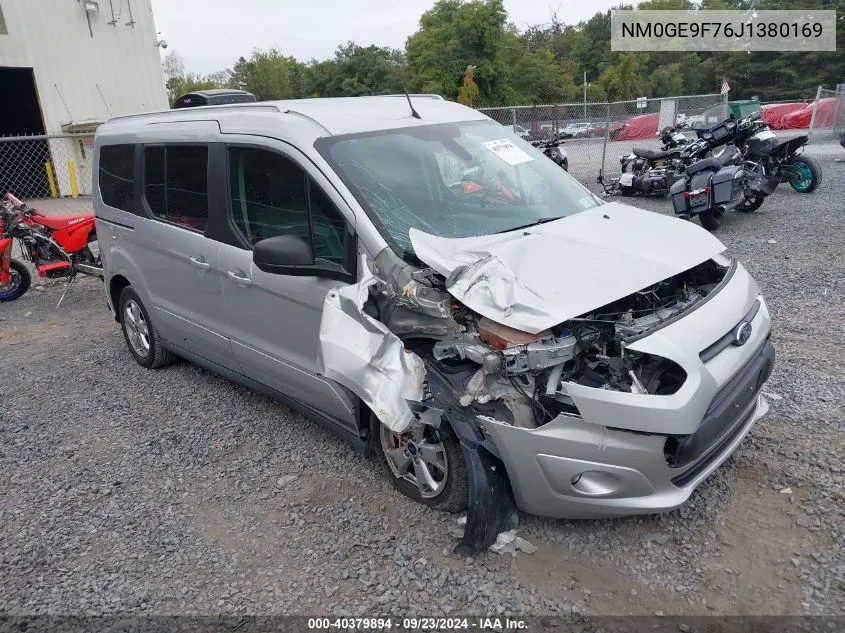 2018 Ford Transit Connect Xlt VIN: NM0GE9F76J1380169 Lot: 40379894