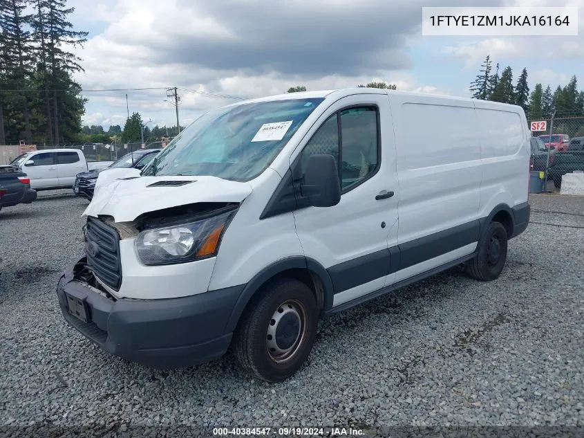 2018 Ford Transit-150 VIN: 1FTYE1ZM1JKA16164 Lot: 40384547