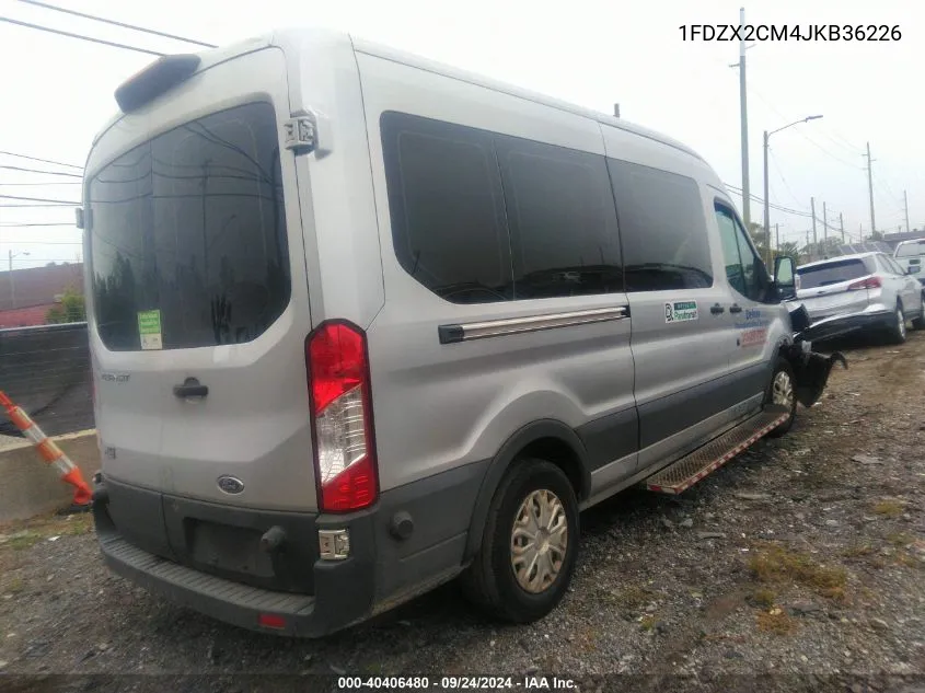 1FDZX2CM4JKB36226 2018 Ford Transit T-350