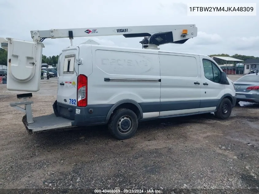 1FTBW2YM4JKA48309 2018 Ford Transit-350