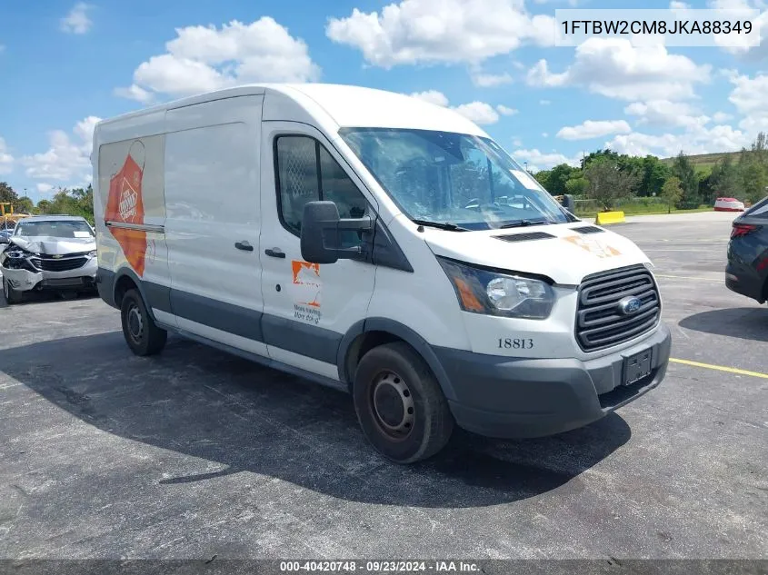 2018 Ford Transit-350 VIN: 1FTBW2CM8JKA88349 Lot: 40420748