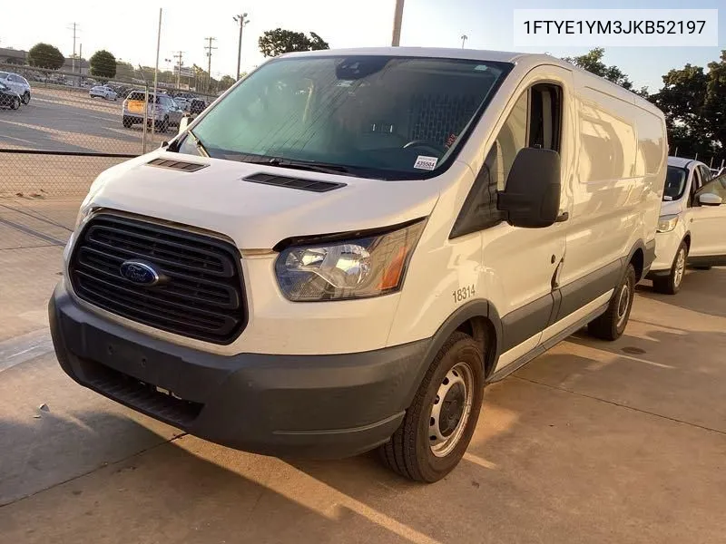 2018 Ford Transit-150 VIN: 1FTYE1YM3JKB52197 Lot: 40431786