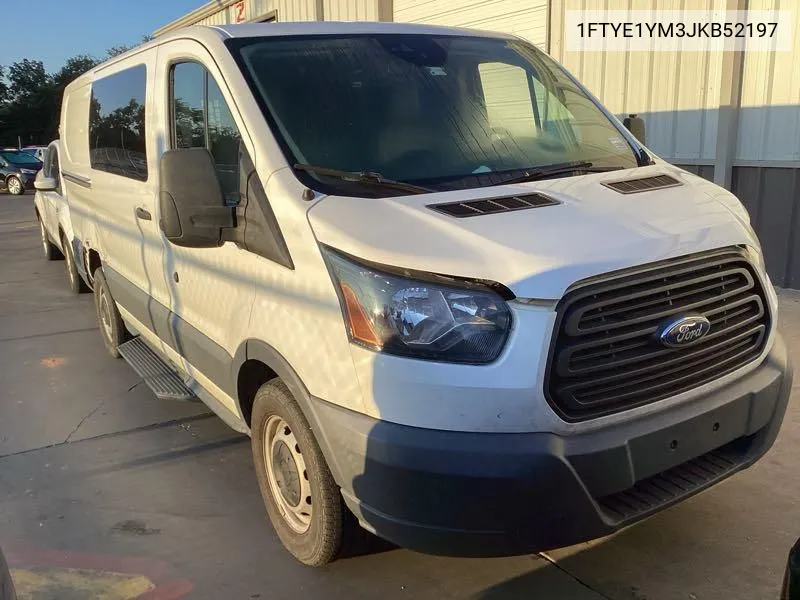 2018 Ford Transit-150 VIN: 1FTYE1YM3JKB52197 Lot: 40431786