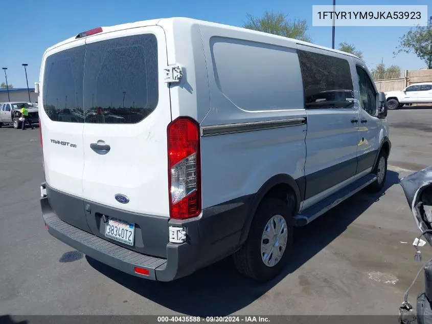 1FTYR1YM9JKA53923 2018 Ford Transit Van Base W/Sliding Pass-Side Cargo Door