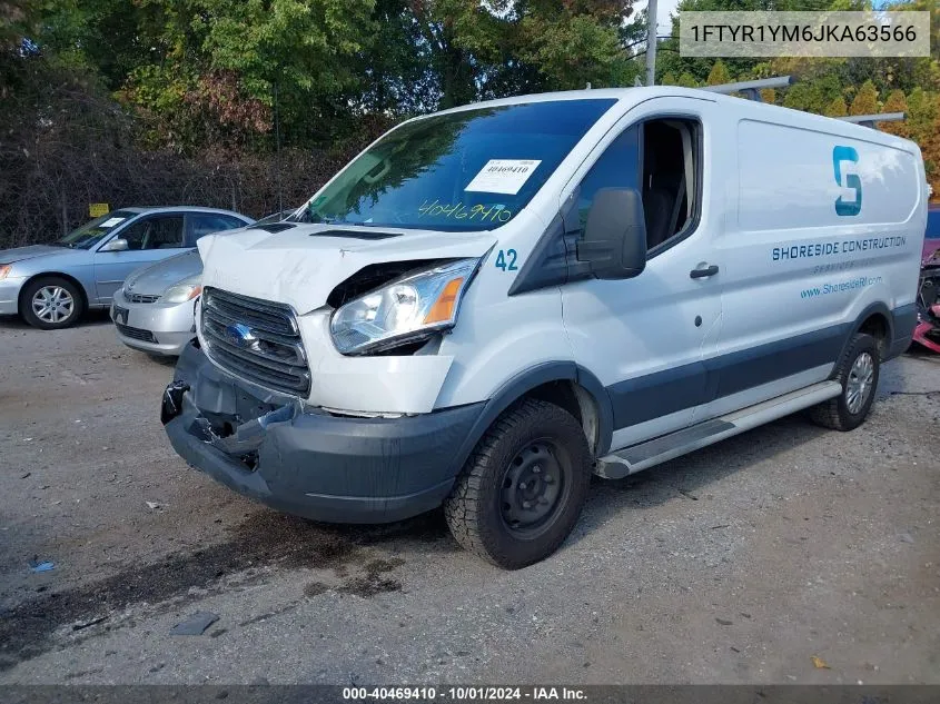 1FTYR1YM6JKA63566 2018 Ford Transit T-250