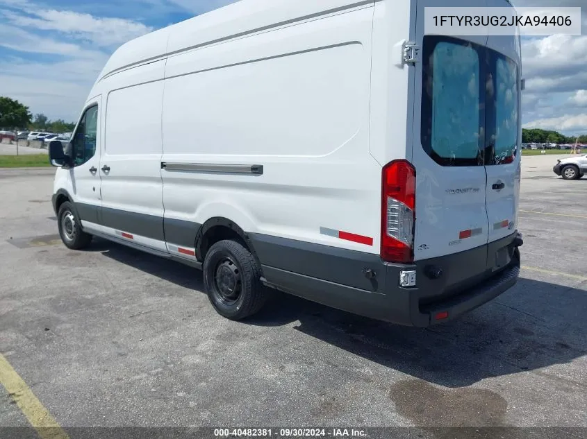 1FTYR3UG2JKA94406 2018 Ford Transit-250