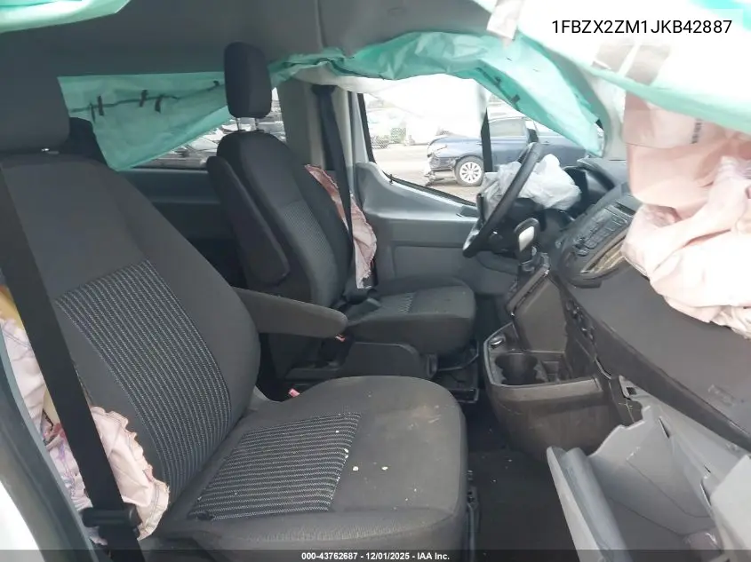 1FBZX2ZM1JKB42887 2018 Ford Transit-350 Xl