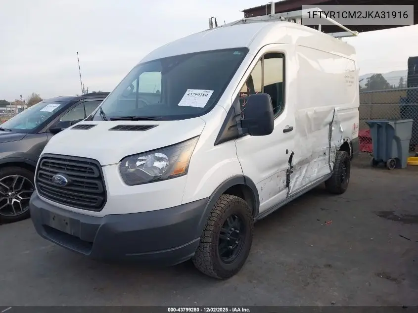 1FTYR1CM2JKA31916 2018 Ford Transit-250