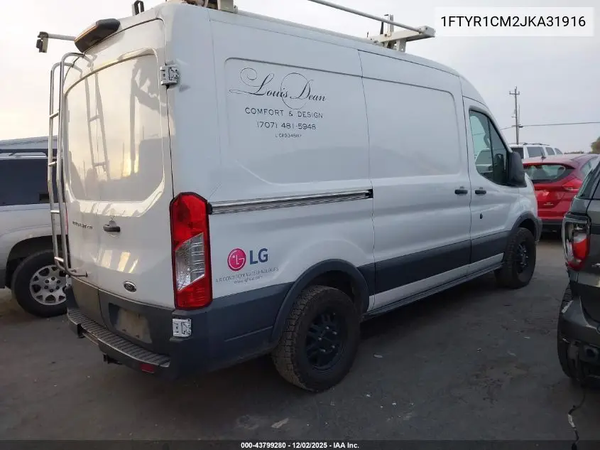 1FTYR1CM2JKA31916 2018 Ford Transit-250