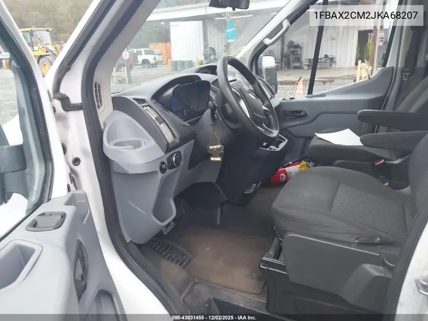 1FBAX2CM2JKA68207 2018 Ford Transit-350 Xlt