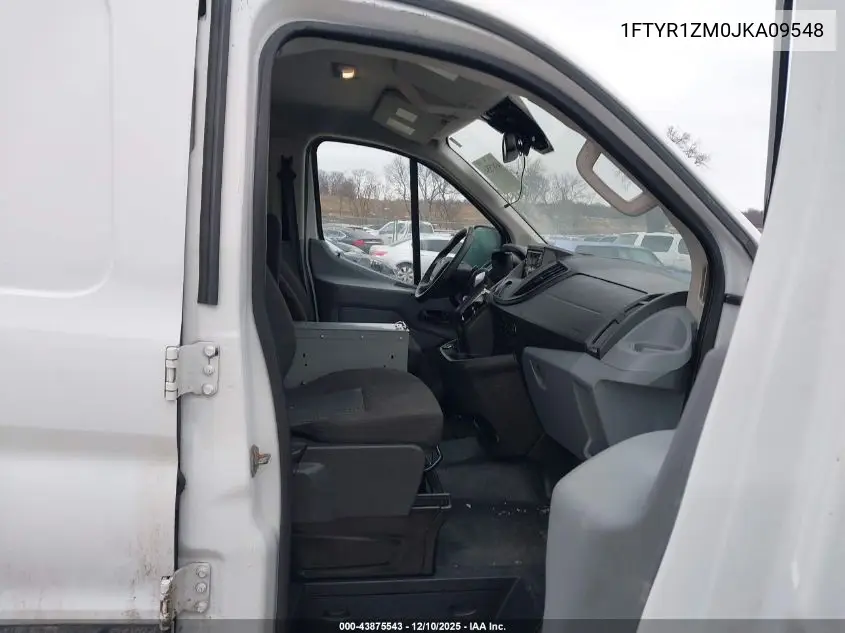 1FTYR1ZM0JKA09548 2018 Ford Transit Van Base W/60/40 Pass-Side Cargo Doors