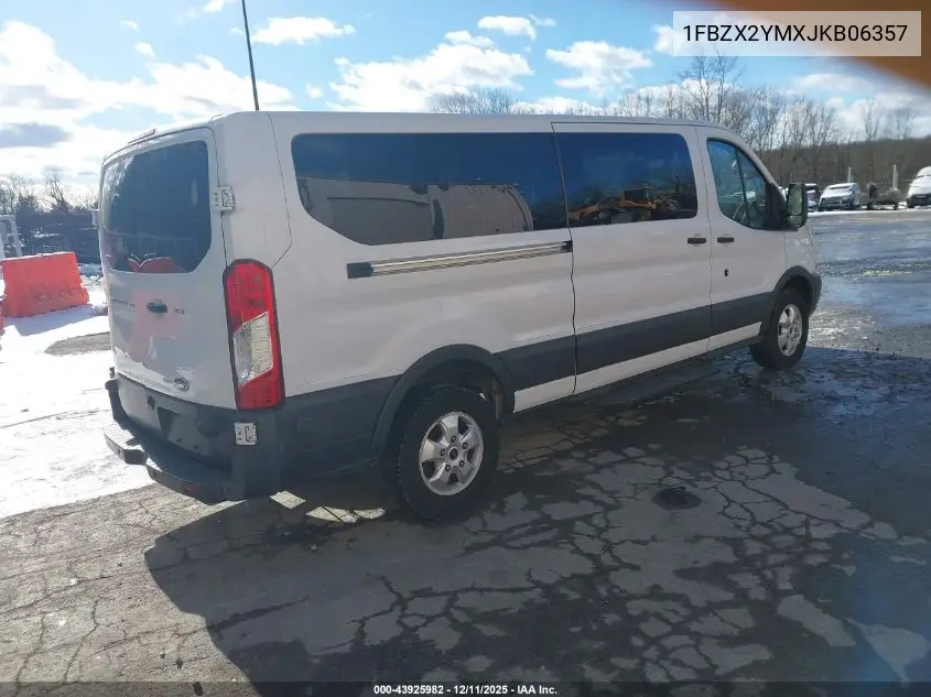 1FBZX2YMXJKB06357 2018 Ford Transit-350 Xlt