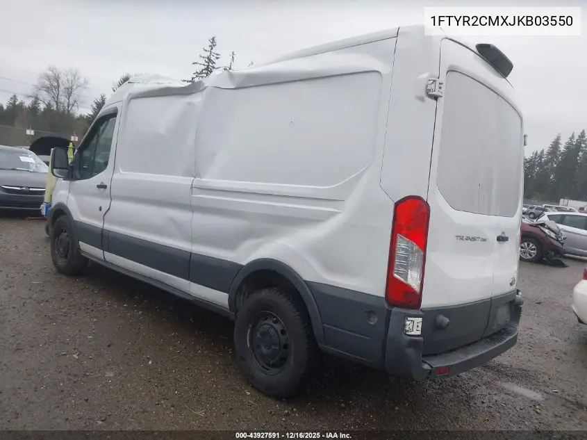 1FTYR2CMXJKB03550 2018 Ford Transit-250