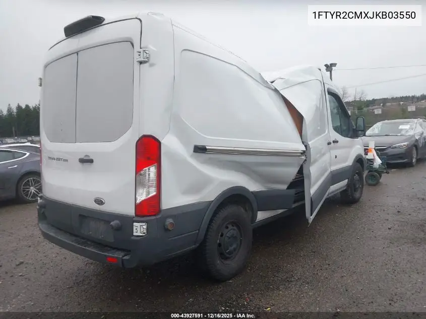 1FTYR2CMXJKB03550 2018 Ford Transit-250