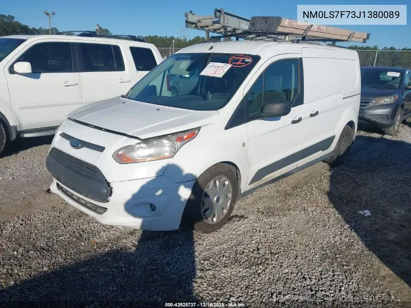 NM0LS7F73J1380089 2018 Ford Transit Connect Xlt