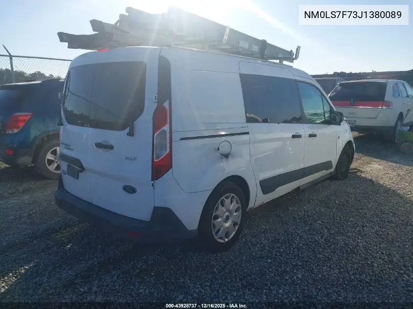NM0LS7F73J1380089 2018 Ford Transit Connect Xlt
