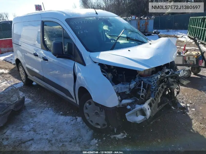 NM0LS7E72J1380697 2018 Ford Transit Connect Xl