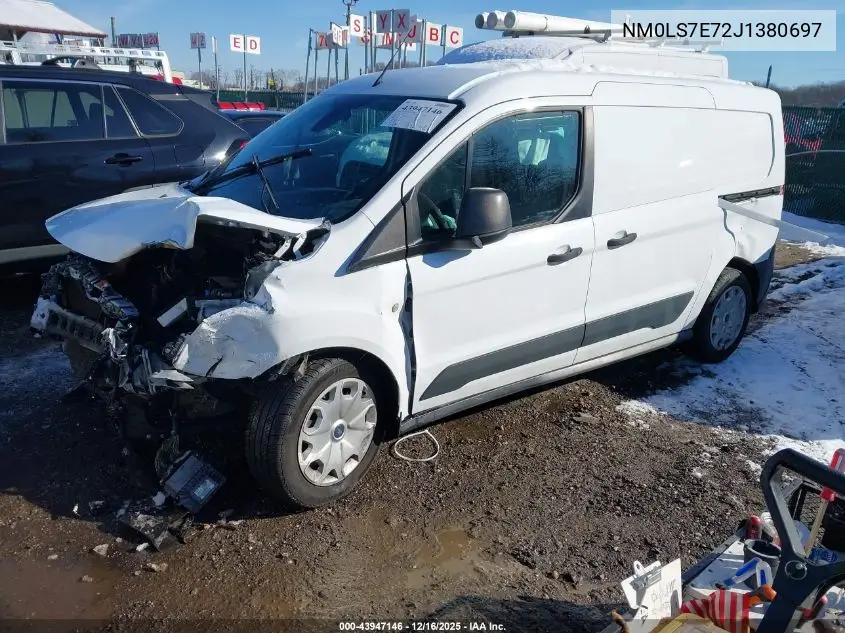NM0LS7E72J1380697 2018 Ford Transit Connect Xl