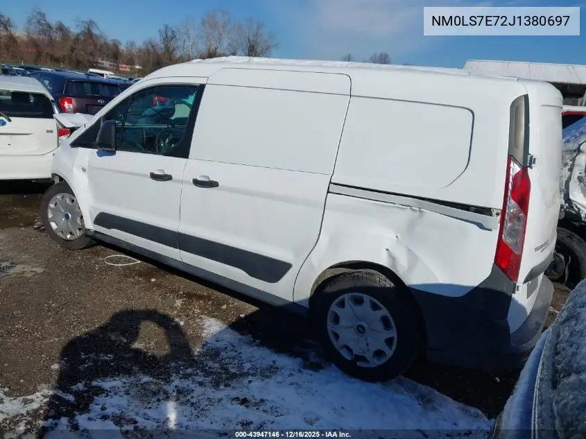 NM0LS7E72J1380697 2018 Ford Transit Connect Xl