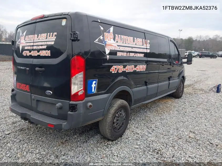 1FTBW2ZM8JKA52376 2018 Ford Transit-350