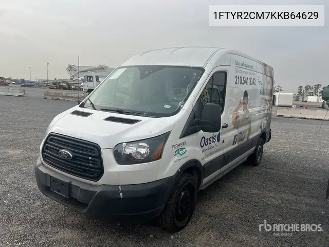1FTYR2CM7KKB64629 2019 Ford Transit 2019 Ford Transit Cargo Van (Inoperable)
