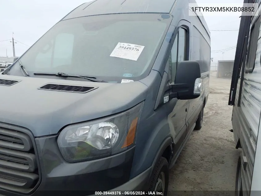 1FTYR3XM5KKB08852 2019 Ford Transit-250