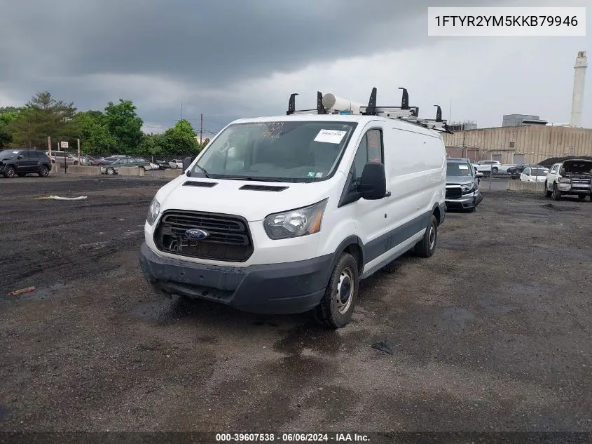 2019 Ford Transit-250 VIN: 1FTYR2YM5KKB79946 Lot: 39607538